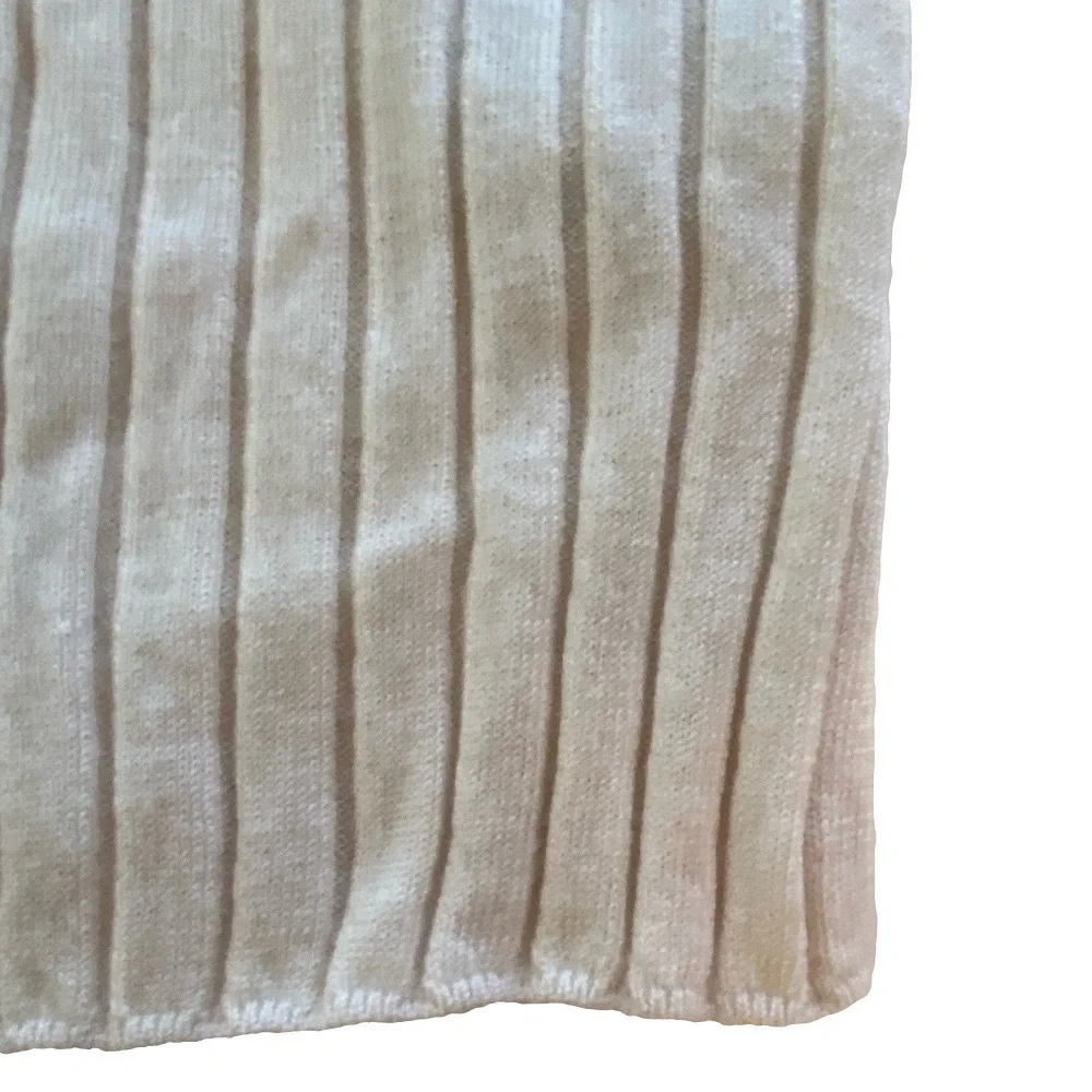 💯 merino wool ribbed turtleneck sweater banana republic s large - Picture 6 of 6